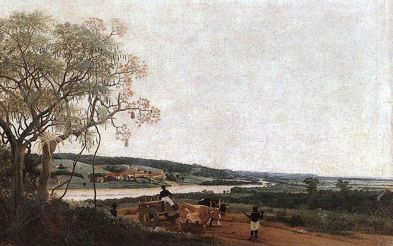 Frans Post The Ox Cart Germany oil painting art